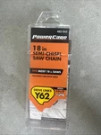 Powercare 18 Semi-chisel Chainsaw 2-PACK Y62 (3/8 Lp, Drive Links) New. Price: $19.44.