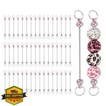 Patikil 50 Beadable Bar Blanks Pink Beaded Crafts New. Price: $33.99.