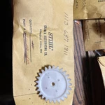 Oem Stihl 1113-647-1811, Oil Pump Gear 031 032 Av New. Price: $10.00.