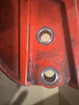 Jonsered Metal Chainsaw Clutch Cover Side/chain Housing 2 Holes Used. Price: $15.00.