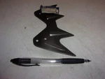 Spike Husqvarna Chainsaw 480 + Nush Stamped Open. Price: $25.00.