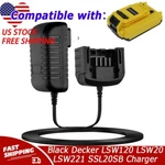 20V Lithium Battery Charger LCS1620 For Black Decker LSW120 LSW20 LSW221 SSL20SB New. Price: $14.69.