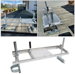 Aluminum Steel Lumber Mill 14"-36" Portable Rail Guide New. Price: $71.80.