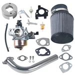 Awtetpje New Upgrade 420CC Carburetor Exhaust Pipe Air Filter Kit Fit Silver. Price: $57.11.
