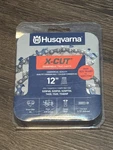 Husqvarna X-cut S93G 12" Pitch 3/8" Mini, Gauge .050, 45 Dl Chainsaw Nip New. Price: $18.00.