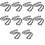 Set Of 10 Husqvarna 18" Chainsaw Loop 3/8 .050 H80-68 501846568 591132368 New. Price: $166.95.