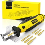 Ezzdoo Electric Chainsaw Sharpener Kit With 6 Titanium-coated Yellow, Black New. Price: $82.64.