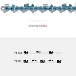 Oregon 72EXL064G Powercut Saw Chain 17" New. Price: $44.35.