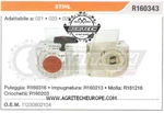 11230802104 Complete Starter Assembly Chainsaw Stihl 023 025 New. Price: $88.09.