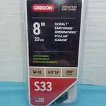 Oregon S33 Chainsaw 3/8" Lp .050 Low Kickback New. Price: $18.99.