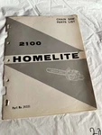 Homelite Chainsaw 2100 Permahard Tip Parts List Sales Manual Catalog Specs Acceptable. Price: $23.62.