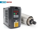 Us Ship 1.5KW 220V Air Cooled Spindle Motor ER16 80MM+2.2KW Vfd Inverter New. Price: $223.00.