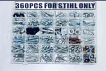 Screws Bolts Nuts Clips 360 IN1 Kit Compatible With Many Stihl Saws New. Price: $790.88.