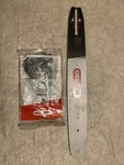 Oregon Brand Control Cut Chainsaw Bar 15 Loggers, Open. Price: $25.00.