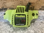 Poulan 2150 Super Clean Chainsaw Fan Housing Starter Rope Handle Pulley Used. Price: $28.99.