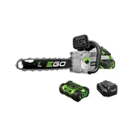 Ego CS1611 New 16" Cordless Chainsaw Kit (G3 2.5AH Battery, 210W Charger). Price: $286.16.