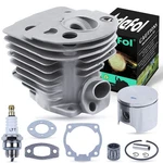 46MM Nikasil Cylinder Piston Kit For Husqvarna 51 55 Rancher Chainsaw, P... New. Price: $51.19.