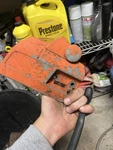 Husqvarna 346XP 357XP Metal Clutch Cover Orange 5372862 5372864 Chainsaw Part Used. Price: $25.95.