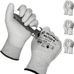 3 Pairs Cut Resistant Ansi A6 Proof Work Gloves, Touchscreen, For Men New. Price: $29.93.