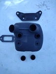 Dual Port Muffler Husqvarna 365 371 372XP Oe + Xt 385XP 390XP Many Jred Saws New. Price: $54.50.