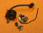 Homelite Super XL2 Ignition Coil And Points With Hardware 1 Used. Price: $30.00.