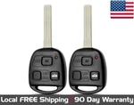 2X New Replacement Key Fob For Select Lexus Chip 4D68 -read Description. Price: $36.95.