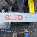 Oregon 36 Inch Chainsaw Bar With Used. Price: $45.00.
