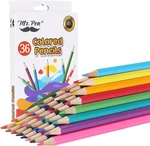 - Colored Pencils For Adult Coloring Books, 36 Pack, Soft Core New. Price: $12.99.