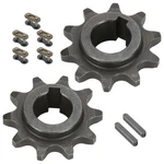 Grehua 40 41 420 Chain Sprocket 10 Tooth 5/8" Bore 3/16" New. Price: $24.99.
