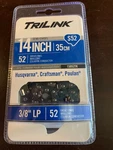 Chainsaw 14" Semi-chisel 3/8"LP .05GA 5/32" Trilink S52 15052TK New. Price: $12.99.