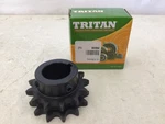 Tritan D50BS13H X 1/4 Sprocket, Finished Bore With Keyway & Ss, Chain Size, New. Price: $10.00.