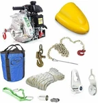 Portable Pulling Capstan Winch PCW5000 W/ PCA-1290-K Skidding Cone Kit (bundle) New. Price: $2812.86.