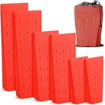 Unco- Tree Felling Wedges With Spikes, 6 Pcs, 5.5", 8" & 10", Orange New. Price: $22.20.