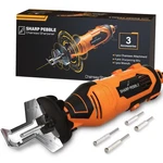 Pebble Electric Chainsaw Sharpener Kit - Comes With Black/orange New. Price: $71.99.