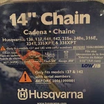 Husqvarna Oem 14" Chainsaw Replacement 3/8" .050" 52DL H37 (91PX) 53130037 New. Price: $25.99.