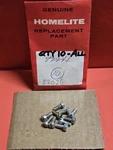 (qty 10) Homelite 88026 Hardened Screws 8-32 3/8" Xl, XL2, Super Other Open. Price: $9.25.