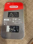 Oregon 16 Inch Chainsaw Chain, Pkg Of 2 S56 Link 3/8 Lp .050, New. Price: $25.00.