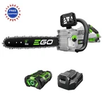 Battery Powered Chainsaw Ego Power+ Cordless Electric CS1611 2.5AH Charger New. Price: $439.99.