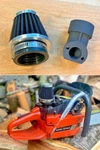 Dolmar / Makita 116 120SI 6800I Chainsaw V Stack Air Filter Mount Elbow & New. Price: $64.99.