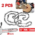 2PCS 20INCH 76 Drive Links Chainsaw Parts Tool New Blade Usa. Price: $13.99.