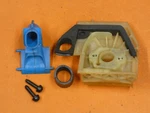Husqvarna Jonsered Poulan Craftsman Intake Boot Air Horn Seal Screws 530037465 Used. Price: $10.00.