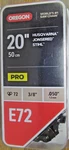 New Oregon E72 20" Chainsaw .3/8" .050" Link Freeship. Price: $29.00.