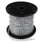 Yaocom 100 Galvanized Steel Hanging Jack Chain 50FT, 1.3MM, Silver New. Price: $35.12.