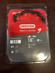 Chainsaw 18" Pitch 3/8", Gauge .05", Drive Links Oregon Advancecut S60 New. Price: $18.99.