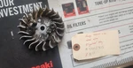 Husqvarna 550XP Mark Used Oem Flywheel Assy # 522937805. Price: $34.95.
