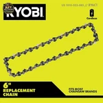 Ryobi 6 In. Replacement Chainsaw - 38 Links, 0.043 Gauge New. Price: $31.99.