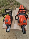 Echo CS-3410 14'' Gas Rear Handle Chainsaw Preown Used. Price: $175.00.