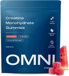 Omni Creatine Monohydrate Gummies - Supports Muscle Growth, Low Sugar Watermelon New. Price: $43.99.