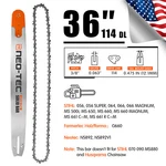 36'' Chainsaw Guide Bar 3/8" 0.063" 114DL Sawchain Farmertec Holzfforma G660 New. Price: $107.99.