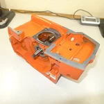 Oem Husqvarna Crankcase & Crankshaft Assembly, Models 266 61 Used. Price: $49.00.